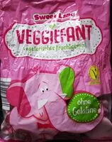 Mängden socker i Veggiefant