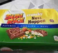 Mängden socker i Crunchy nuss happen