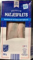 Mängden socker i Matjesfilets mit Sauce nach Sylter Art