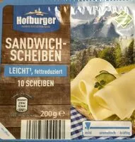 Mängden socker i Sandwichscheiben leicht1 fettreduziert