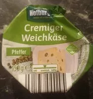 Mängden socker i Hofburger Cremiger Weichkäse Pfeffer