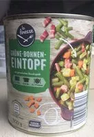 Mängden socker i Suppe Grüne Bohnen Eintopf