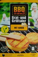 Mängden socker i Brat- und Grilltaler mit Gouda