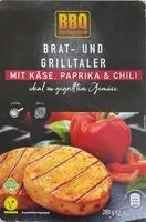 Mängden socker i Brat- und Grilltaler mit Käse, Paprika & Chili
