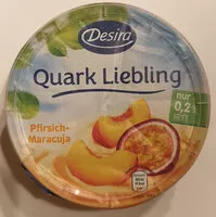 Mängden socker i Quark Liebling Pfirsisch-Maracuja