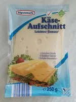 Mängden socker i Käse-Aufschnitt Leichter Genuss