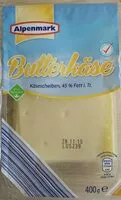 Mängden socker i Butterkäse