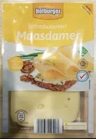 Mängden socker i Maasdamer