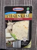 Mängden socker i Ziegenkäse Kräuter