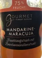 Mängden socker i Fruchtaufstrich - Mandarine-Maracuja