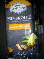 Mängden socker i Minirolle Ananas-Mandel