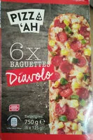 Mängden socker i Baguettes Diavolo