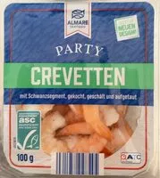 Mängden socker i Party Crevetten