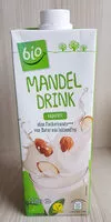 Mängden socker i Mandeldrink - ungesüßt
