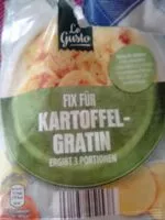 Mängden socker i Kartoffel Gratin Gewürzmischung