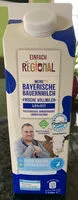 Mängden socker i Meine bayrische Bauernmilch