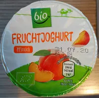 Mängden socker i Fruchtjoghurt Pfirsich
