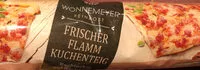 Mängden socker i Frischer Flammkuchen