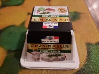 Mängden socker i Ziegenfrischkäse mit Schnittlauch