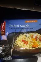 Mängden socker i Instant-Nudeln mit Hühnerfleischgeschmack