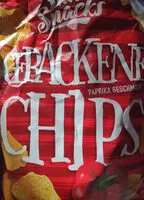 Mängden socker i gebackene Chips, Paprika Geschmack