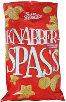 Mängden socker i Knabberspass Paprika & Chili Geschmack
