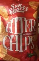 Mängden socker i Gitter-Chips - Paprika-Geschmack