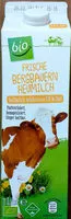 Mängden socker i Frische Bergbauern Heumilch