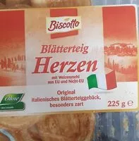 Mängden socker i Blätterteig Herzen