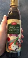 Mängden socker i Creme mit Aceto Balsamico di Modena I.G.P.