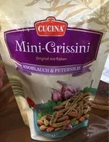 Mängden socker i Mini grissini