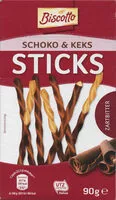 Mängden socker i Schoko & Keks Sticks Zartbitter