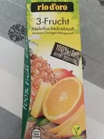Mängden socker i 3-Frucht Premium Direktsaft