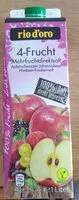 Mängden socker i 4 Frucht Premium-Direktsaft