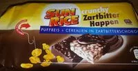 Mängden socker i Sun Rice Crunchy dunkle Schoko