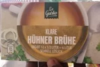 Mängden socker i Klare Hühner Brühe