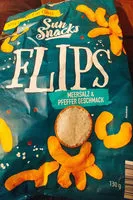 Mängden socker i Flips Meersalz & Pfeffer Geschmack