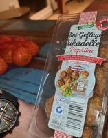 Mängden socker i Mini Geflügel Frikadellen Paprika