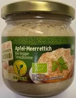 Mängden socker i Bio Veggie Streichcreme Apfel-Meerettich