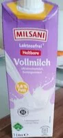 Mängden socker i Laktosefrei haltbare Vollmilch