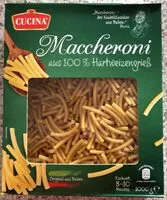 Mängden socker i Pasta, Maccheroni