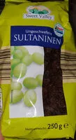 Mängden socker i Sultaninen