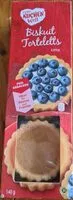 Mängden socker i Biskuit-Torteletts