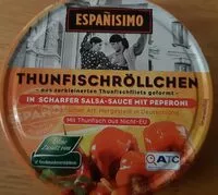 Mängden socker i Thunfischröllchen in scharfer Salsa-Sauce mit Pepperoni