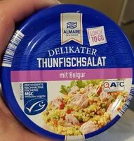 Mängden socker i Thunfischsalat mit Bulgur