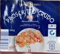 Mängden socker i Prosciutto roh