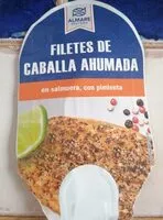 Mängden socker i Filete de caballa ahumada en salmuera con pimienta