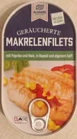 Mängden socker i Makrelenfilets
