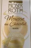 Mängden socker i Mousse au Chocolat Weiss