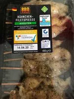 Mängden socker i Hähnchen-Filetspieße - Kräuter